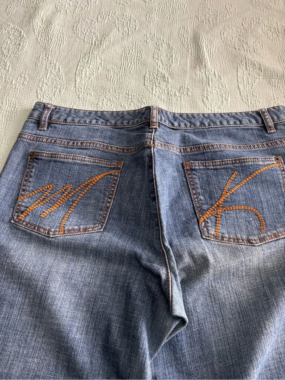 Michael Kors Medium Blue Flare Jeans 14/33